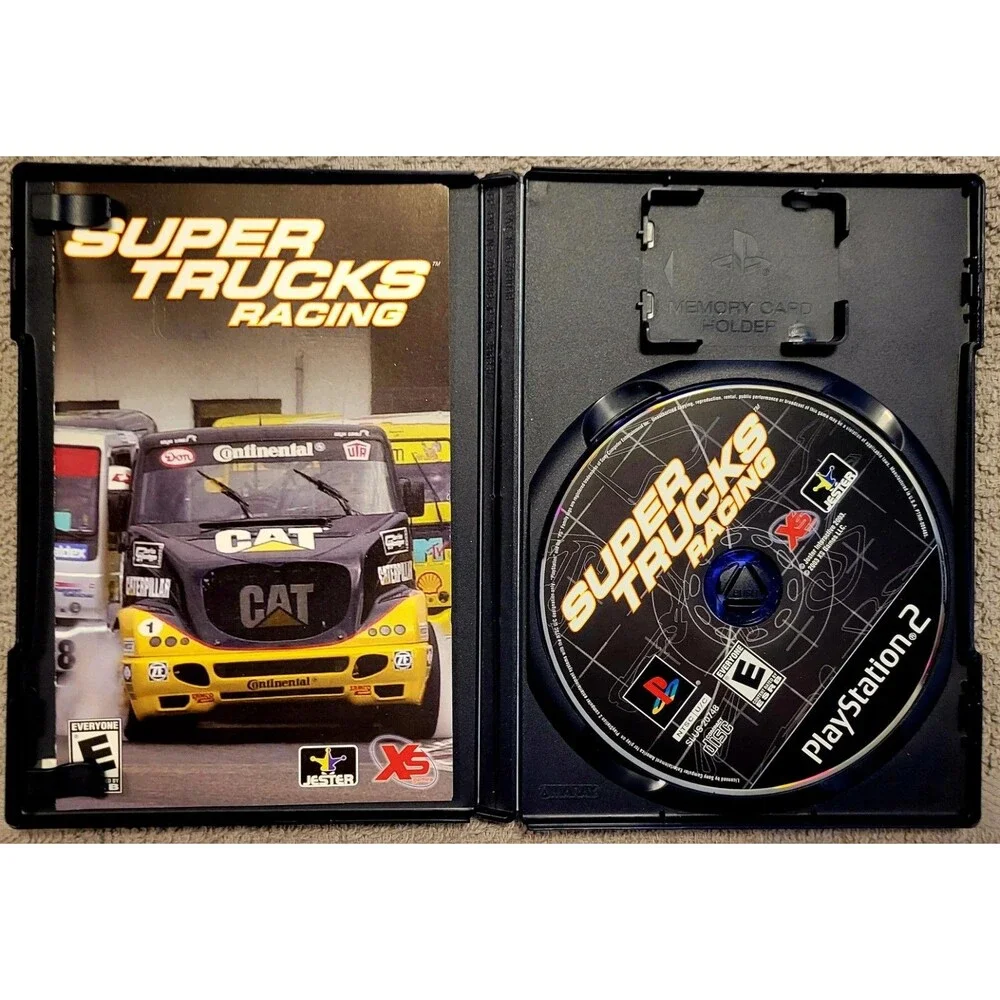 Super Trucks Racing(Sony PlayStation 2, PS2 2003)CIB, MANUAL INCLD FAST SHIPPING
